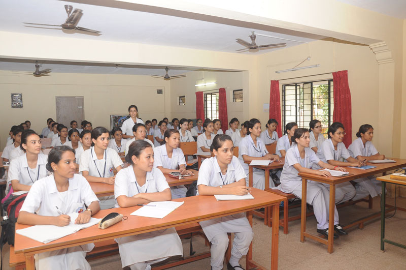 Classrooms at Masood College and School of Nursing, Mangalore