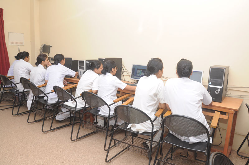 Computer Lab at Masood College and School of Nursing, Mangalore