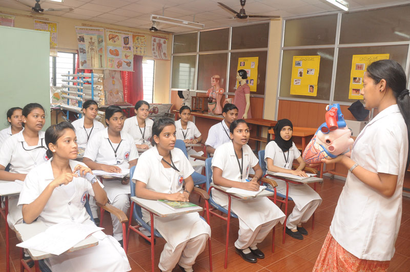 Audio Visual Aids room at Masood College and School of Nursing, Mangalore