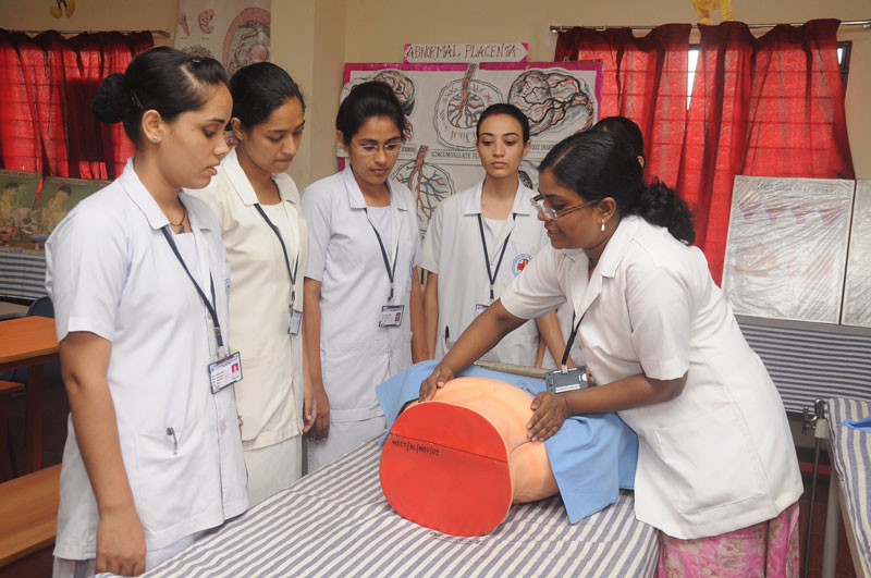 Anatomy and Physiology Laboratory at Masood College and School of Nursing, Mangalore