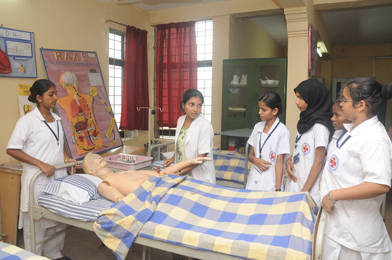 Fundamentals Laboratory at Masood College and School of Nursing, Mangalore